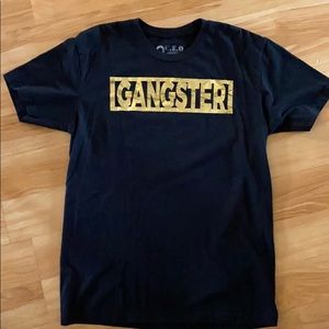 C.E.O 100% Gangster Gold Foil Tee
